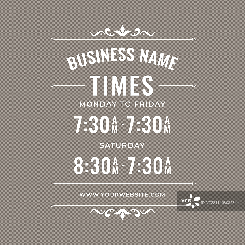 餐厅排班表设计模板图片素材