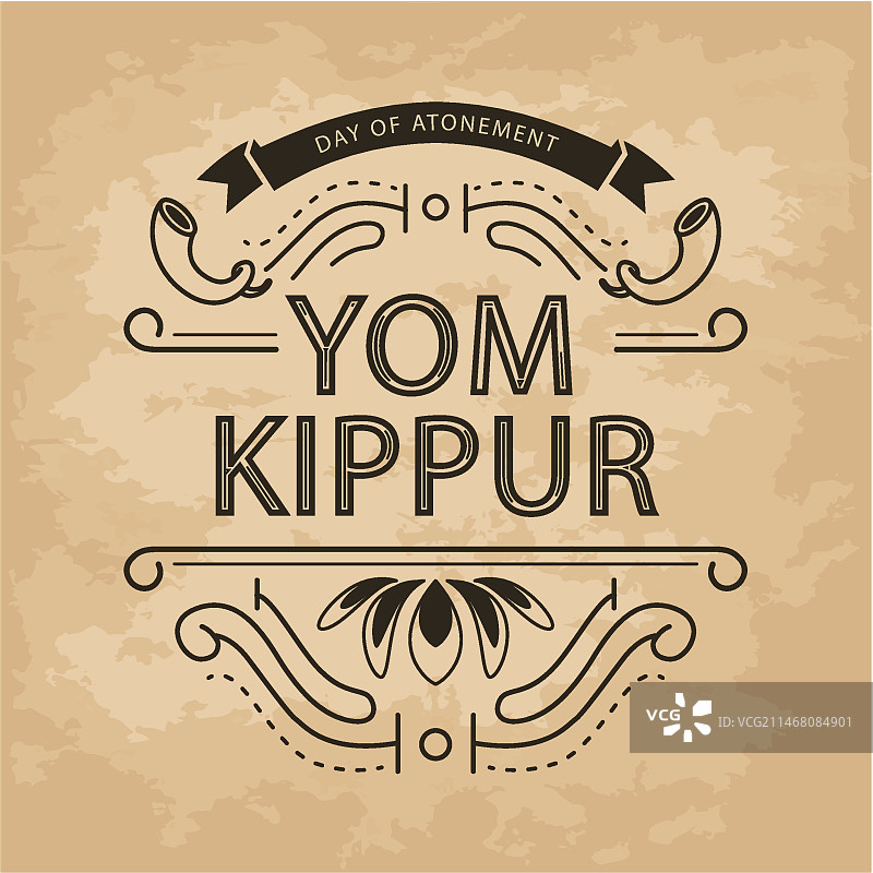 复古赎罪日背景图片素材