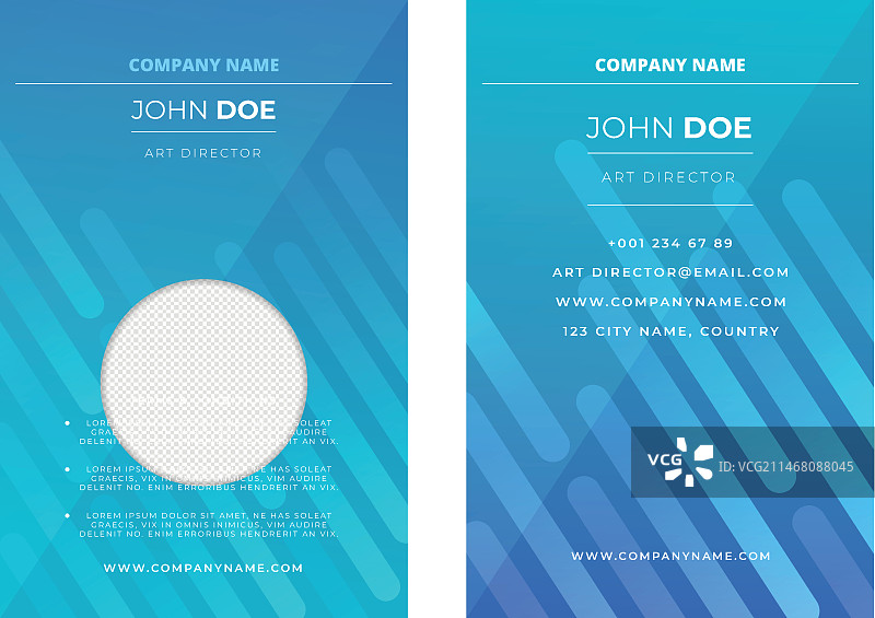 身份证照片抽象模板图片素材