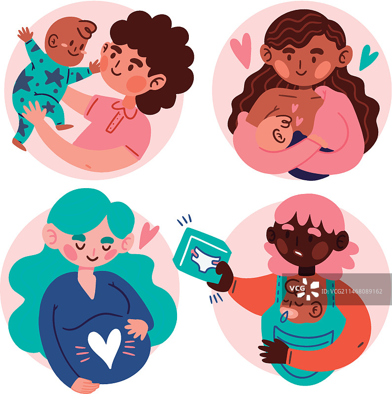 怀孕和孕妇场景图片素材