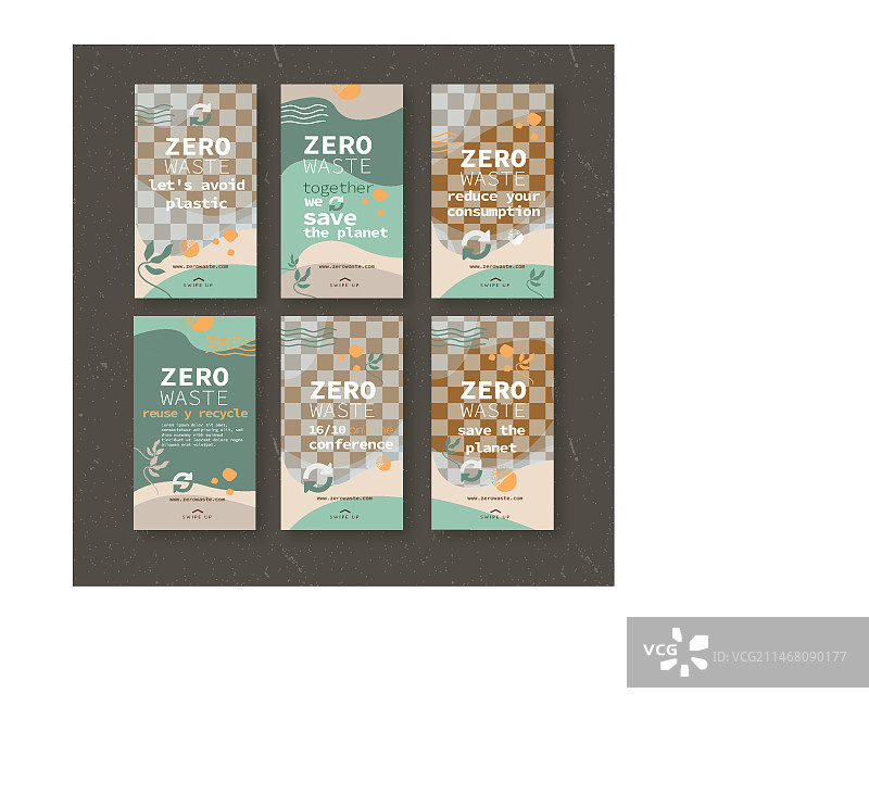 零浪费Instagram快拍模板图片素材