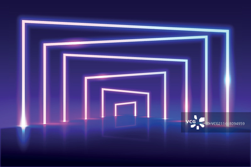 抽象霓虹灯壁纸图片素材