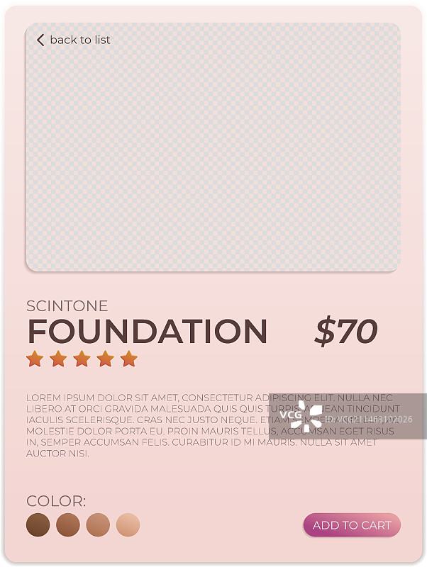 产品卡设计模板图片素材