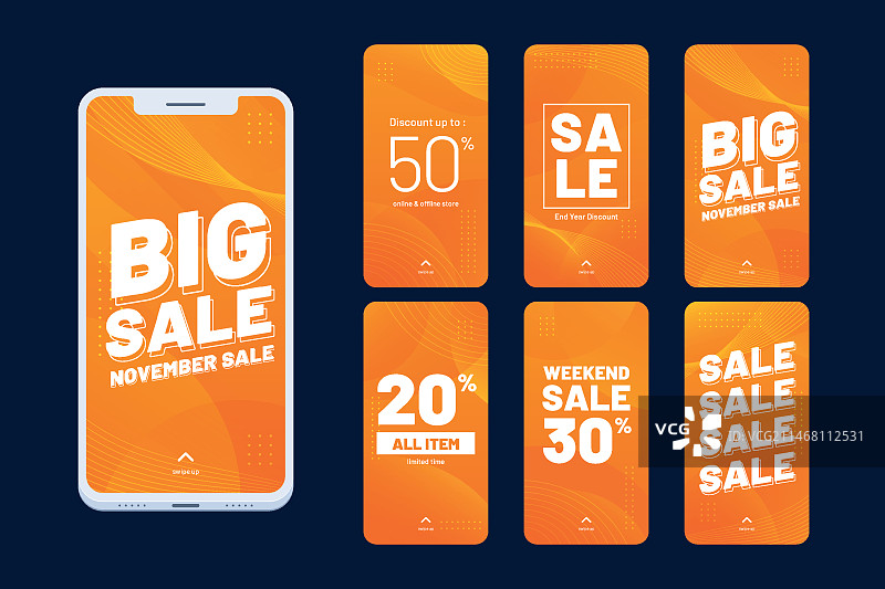 Instagram促销帖子合集图片素材