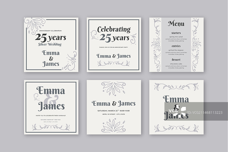 25周年Instagram帖子图片素材