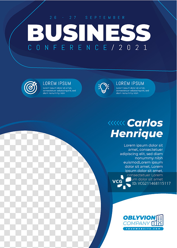 通用商业宣传单图片素材