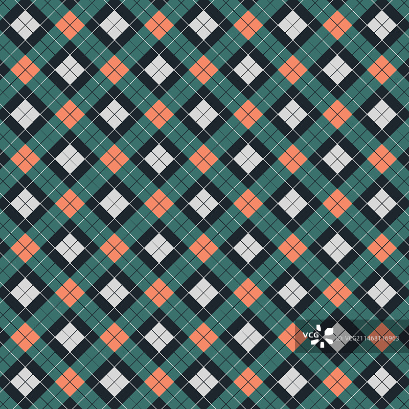 扁平风菱格图案图片素材