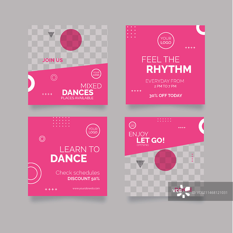 舞蹈Instagram帖子图片素材