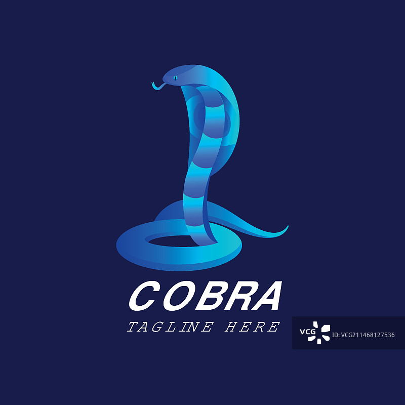 创意眼镜蛇标志模板图片素材