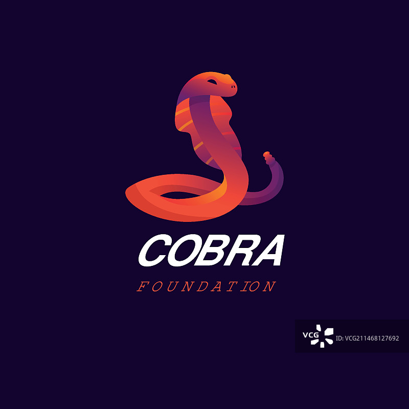 创意眼镜蛇标志模板图片素材