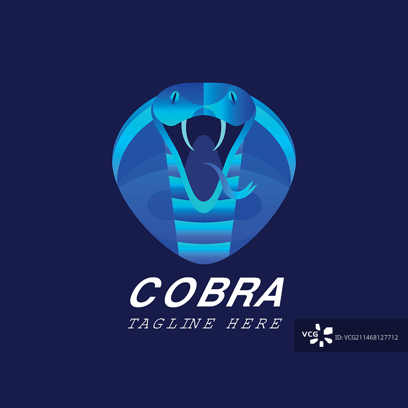 创意眼镜蛇标志模板图片素材