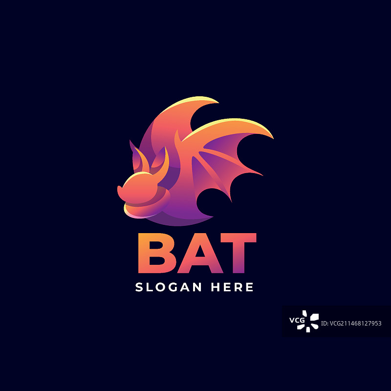 品牌蝙蝠Logo模板图片素材