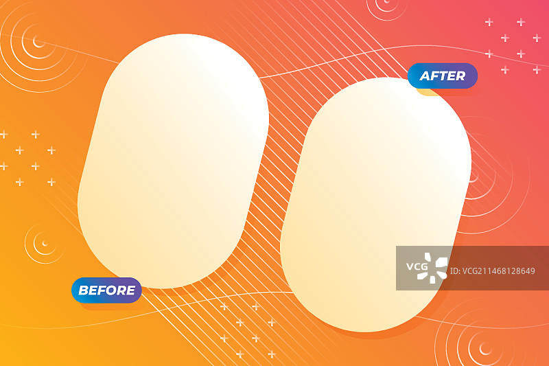 创意前后对比背景模板图片素材