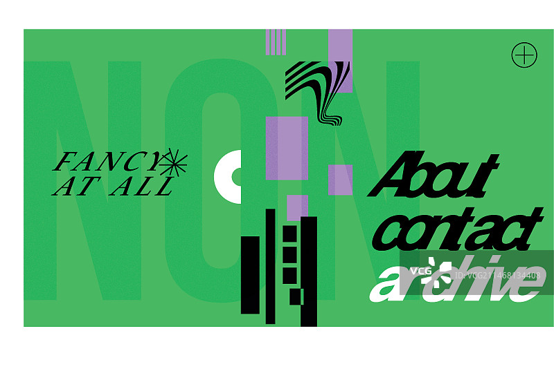 扁平风格粗野主义模板图片素材