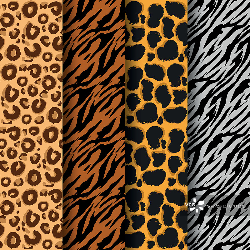 动物纹理图案素材包图片素材