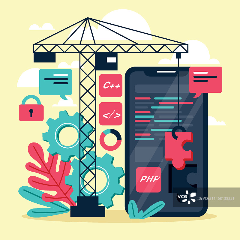 App开发概念图片素材