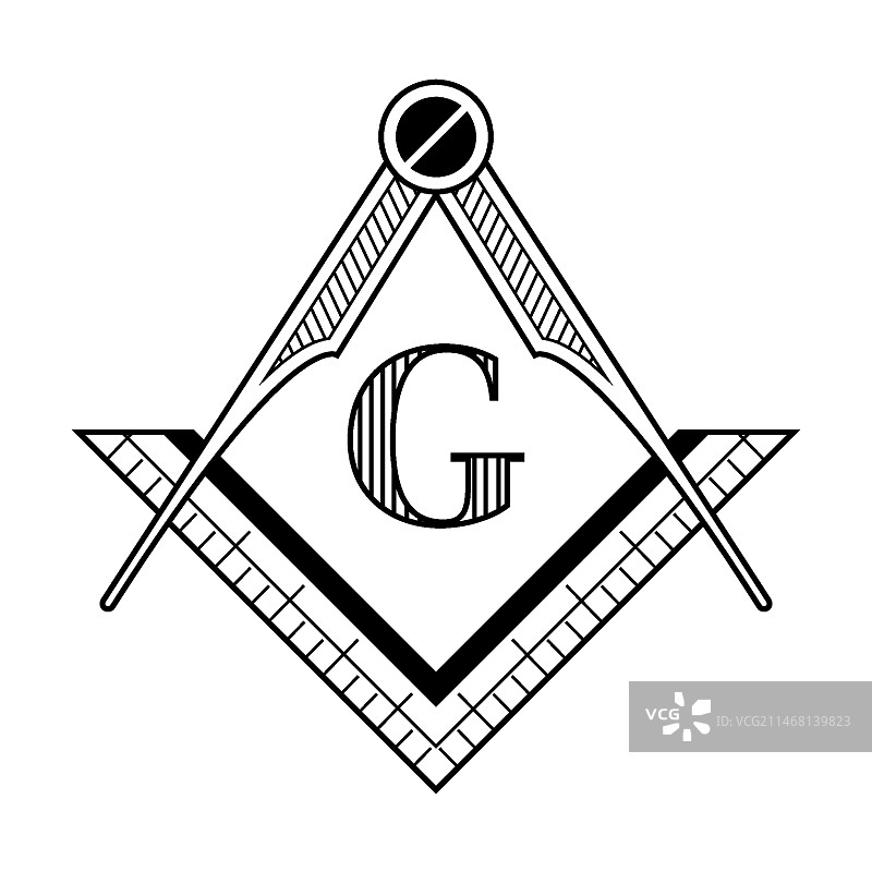 扁平风格泥瓦匠标志图片素材