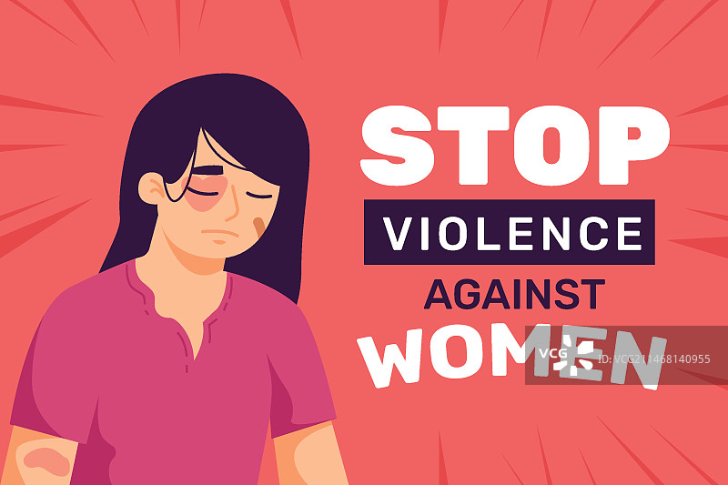 反对暴力侵害妇女行为图片素材