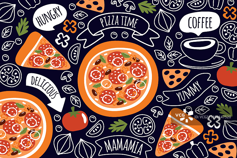 餐厅壁画墙纸图片素材