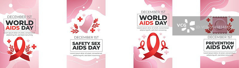 世界艾滋病日Instagram故事图片素材