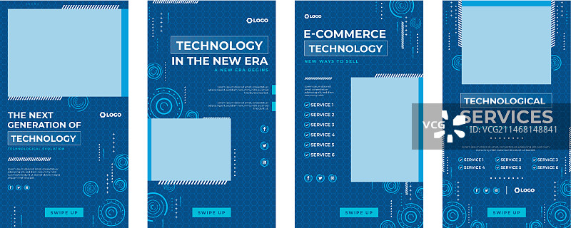 科技服务Instagram快拍图片素材