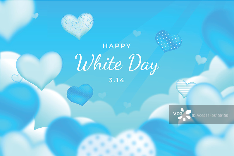 渐变白色日插画图片素材