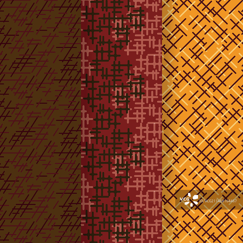 圆形线条图案模板集图片素材