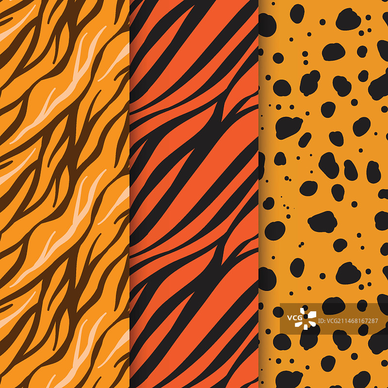 现代动物纹样图案合集图片素材