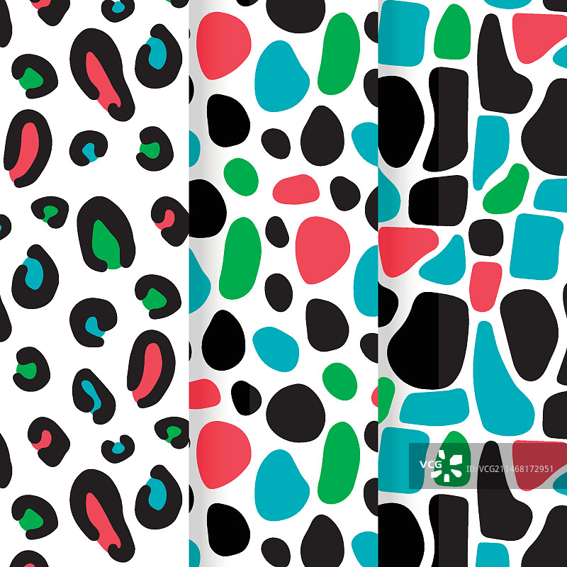 现代动物纹样图案合集图片素材