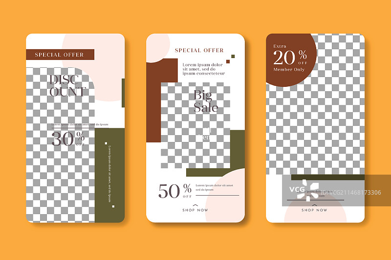 家具促销Instagram快拍图片素材