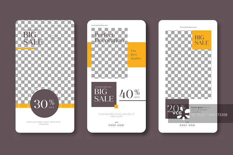 家具促销Instagram快拍图片素材