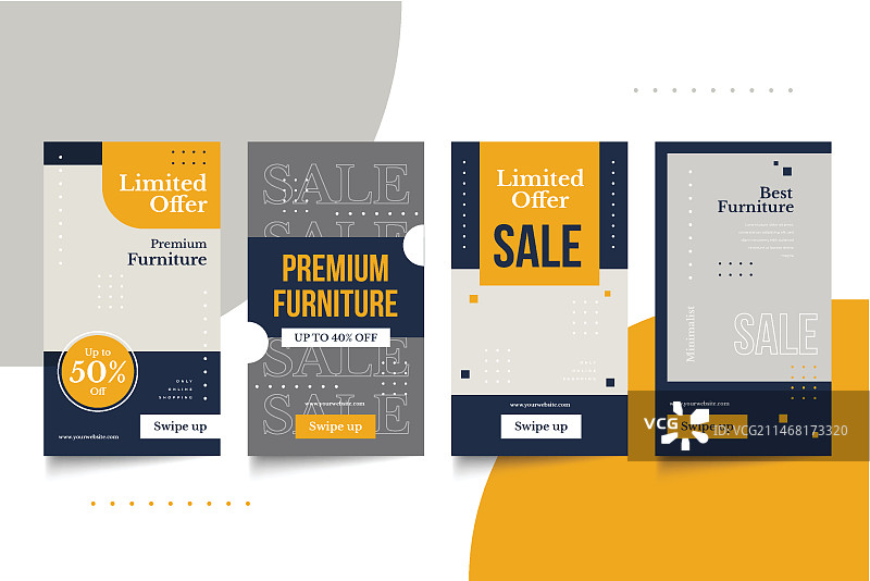 家具促销Instagram快拍图片素材