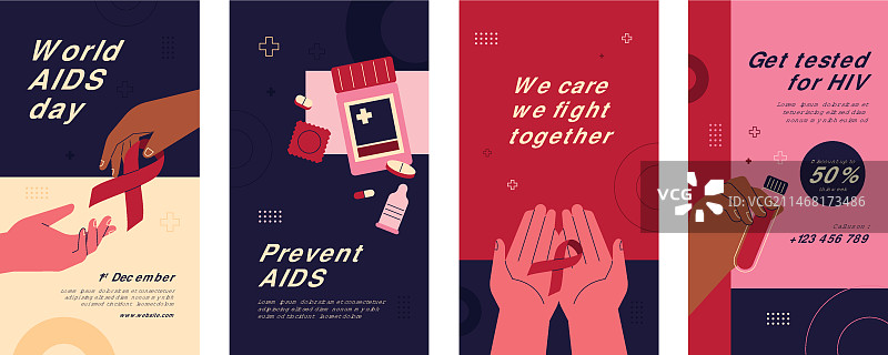 世界艾滋病日Instagram快拍合集图片素材