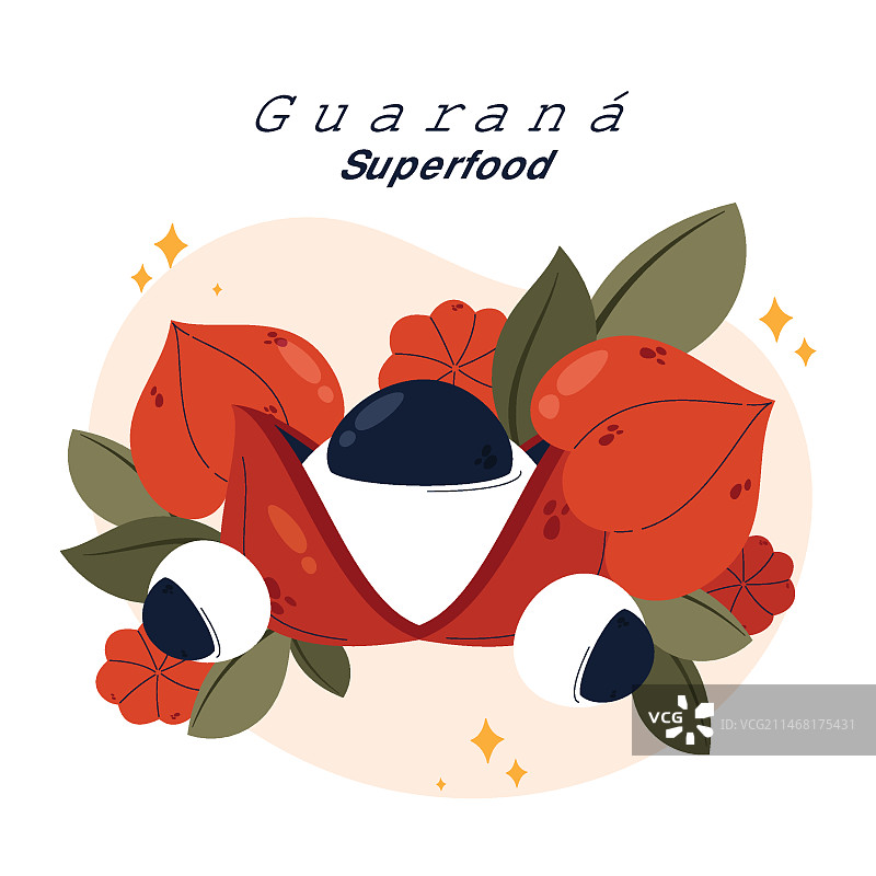 手绘阿卡拉热插画图片素材