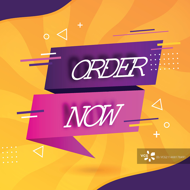 虚线订购banner模板图片素材