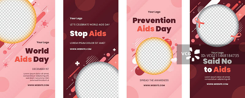 世界艾滋病日Instagram快拍合集图片素材