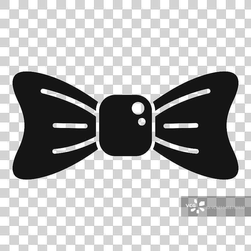 时尚领结图标简约工艺设计图片素材