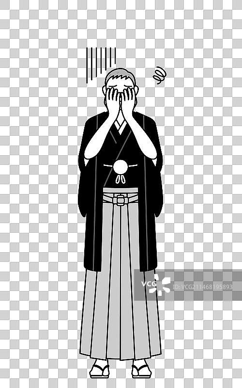 新年和婚礼：年长的男人图片素材