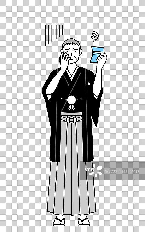 新年和婚礼：年长的男人图片素材