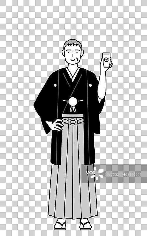 新年和婚礼：年长的男人图片素材