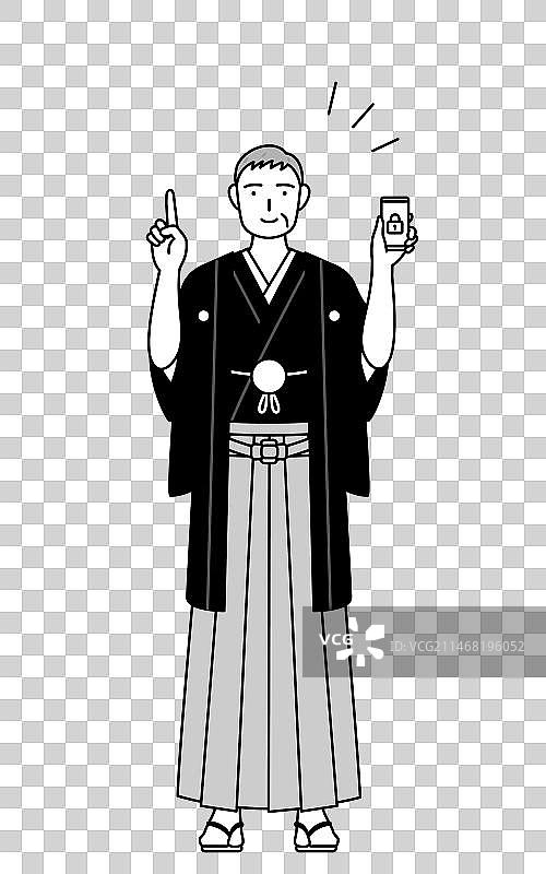 新年和婚礼：年长的男人图片素材