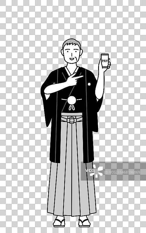 新年和婚礼：年长的男人图片素材