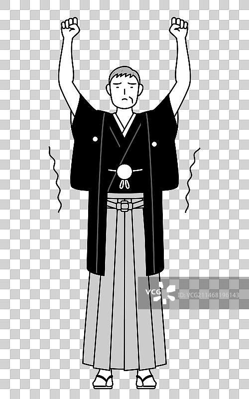 新年和婚礼：年长的男人图片素材