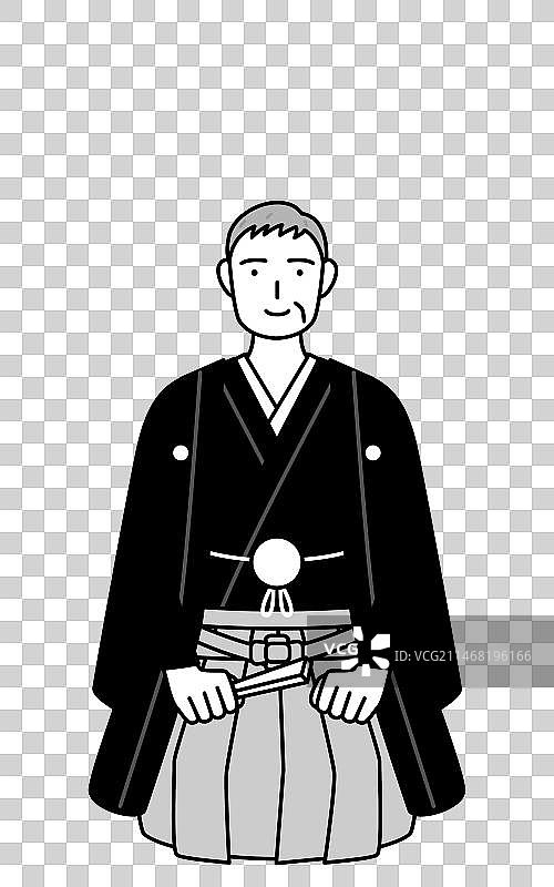 新年和婚礼：年长的男人图片素材