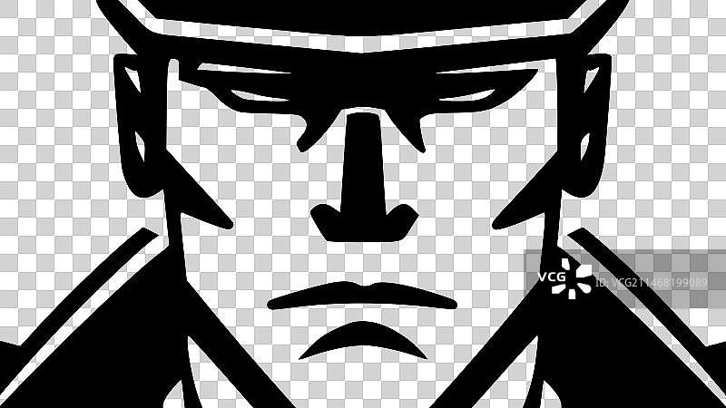 军队 - 简约剪影图片素材