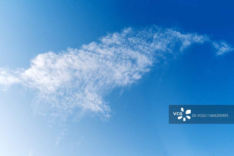 蓝天云层形状的背景图图片素材