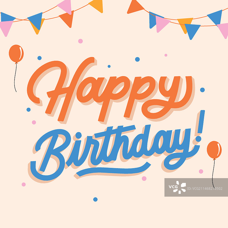 手绘周年纪念日字母背景图片素材