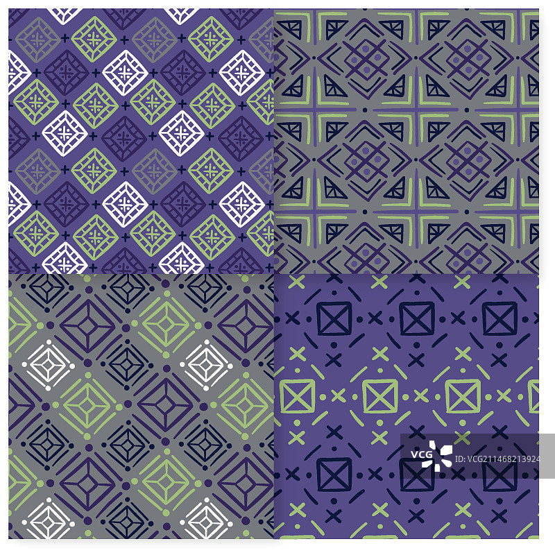 Songket无缝图案模板图片素材