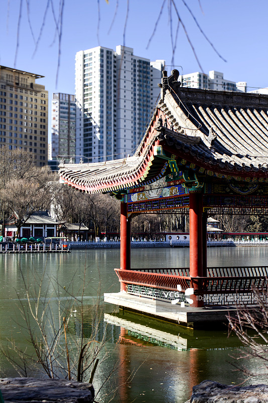 西宁人民公园图片素材