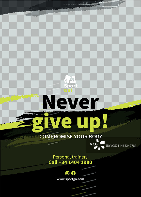 运动海报模板图片素材